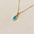 Blue Topaz Pendant