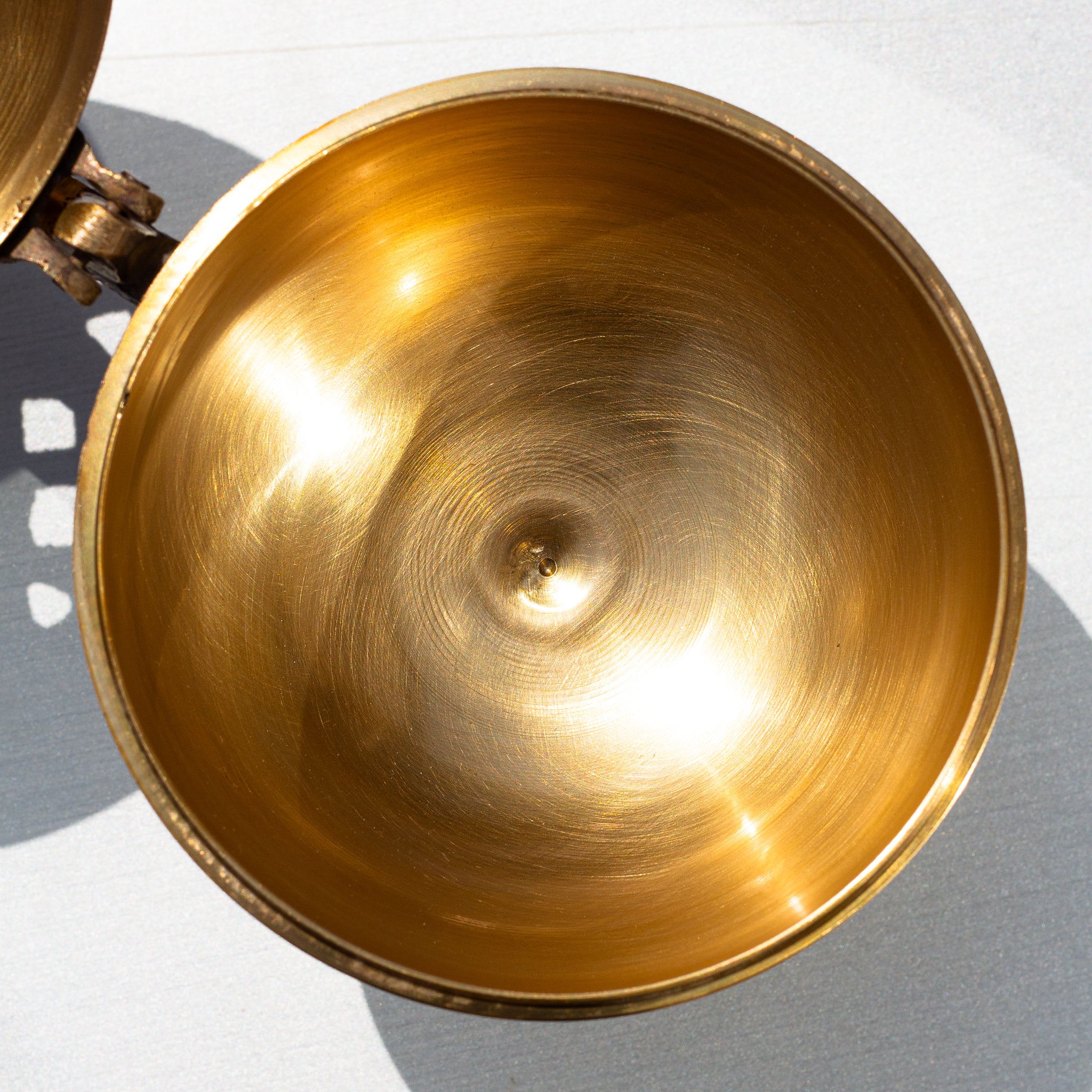 Antique Brass Resin Burner