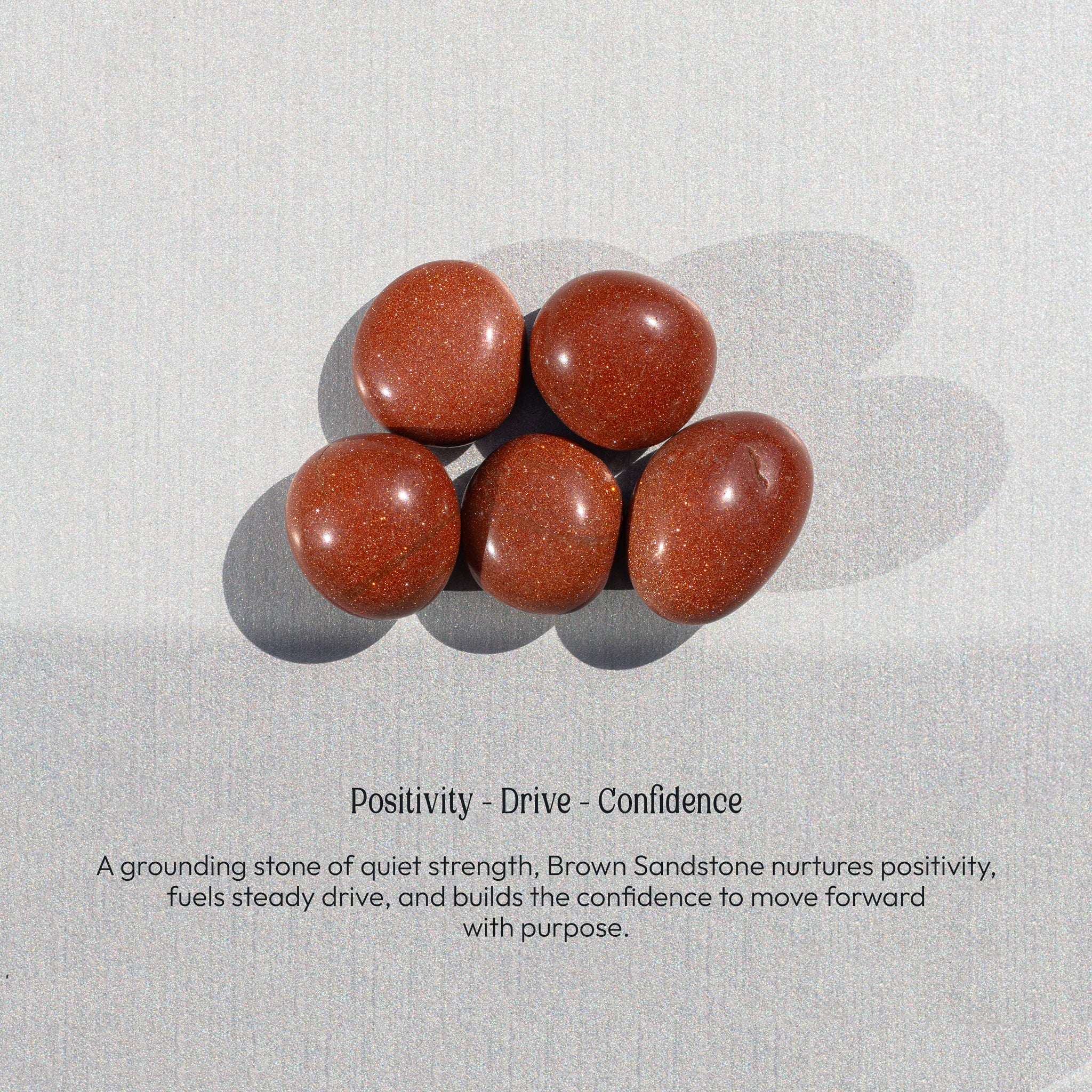 Brown Sandstone Tumbled Stone