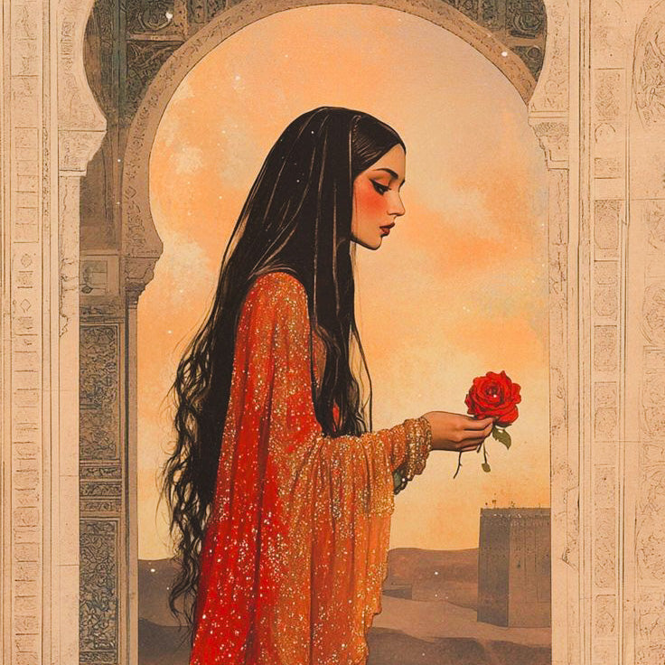 بخور الورد المصري (20 عود)
