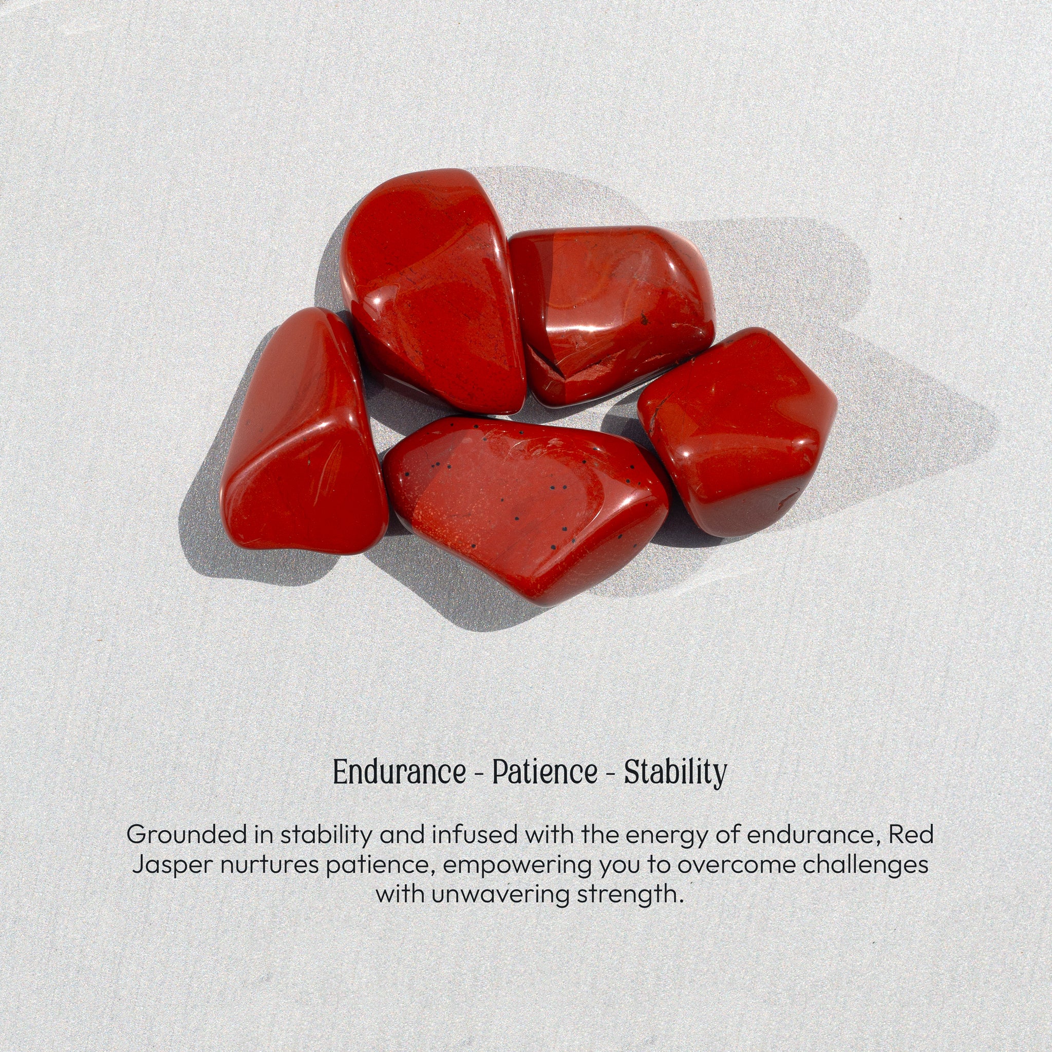 Red Jasper Tumble Stone