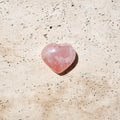 Rose Quartz Heart - Small size