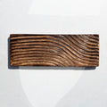 Wooden Wave Incense Holder