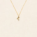 S Pendant Clear Quartz